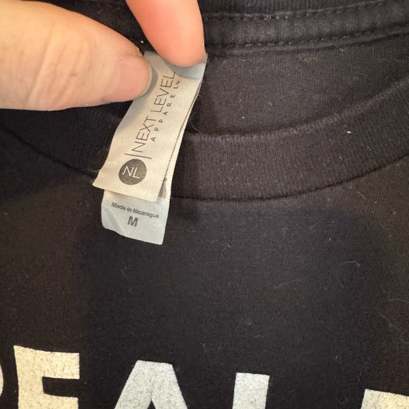 Repeal the nfa Black Graphic T-Shirt - Picture 3 of 3